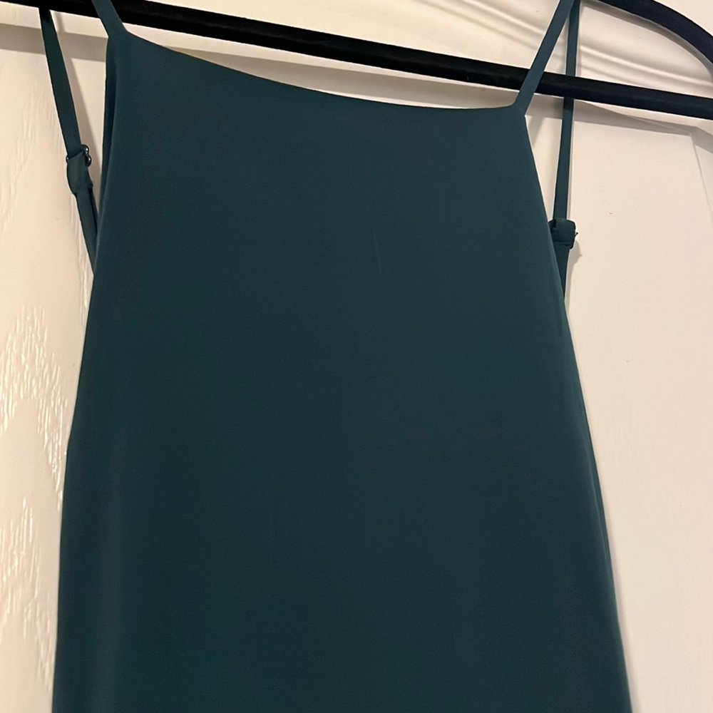 Lulus Emerald Green Crossback Maxi Dress